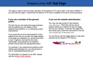 Apache Test ページ