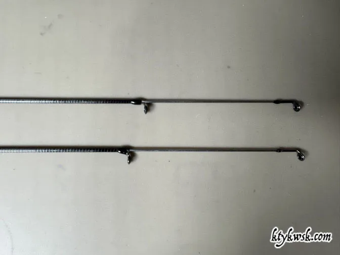 TFL- 57WRXTi と TFL-55RX-Ti チタンティップ比較